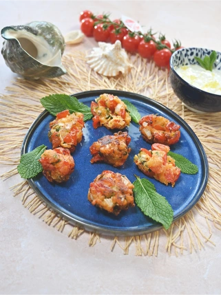 Recette du monde Tomatokeftedes - Grèce